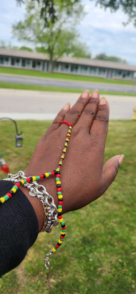 Juneteenth Hand Custom made hand adornments jewelry