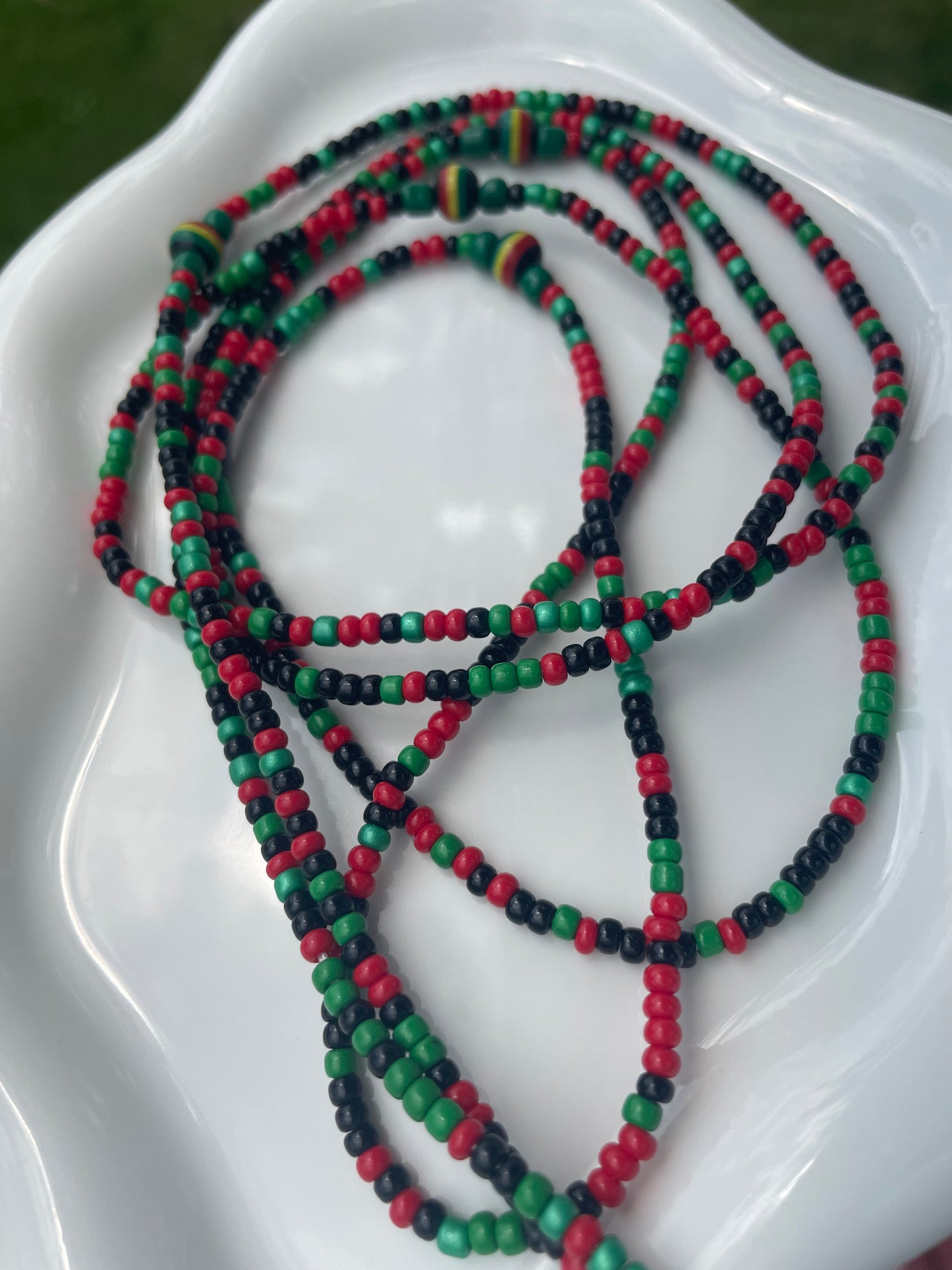 Tie on waistbeads
