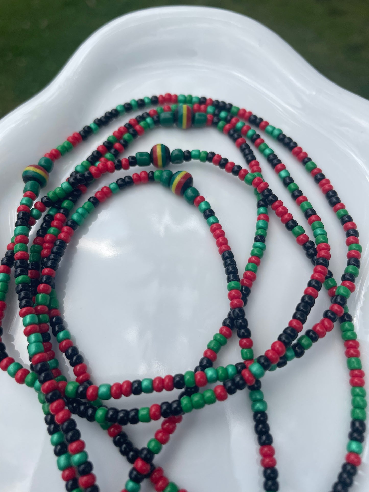 Tie on waistbeads