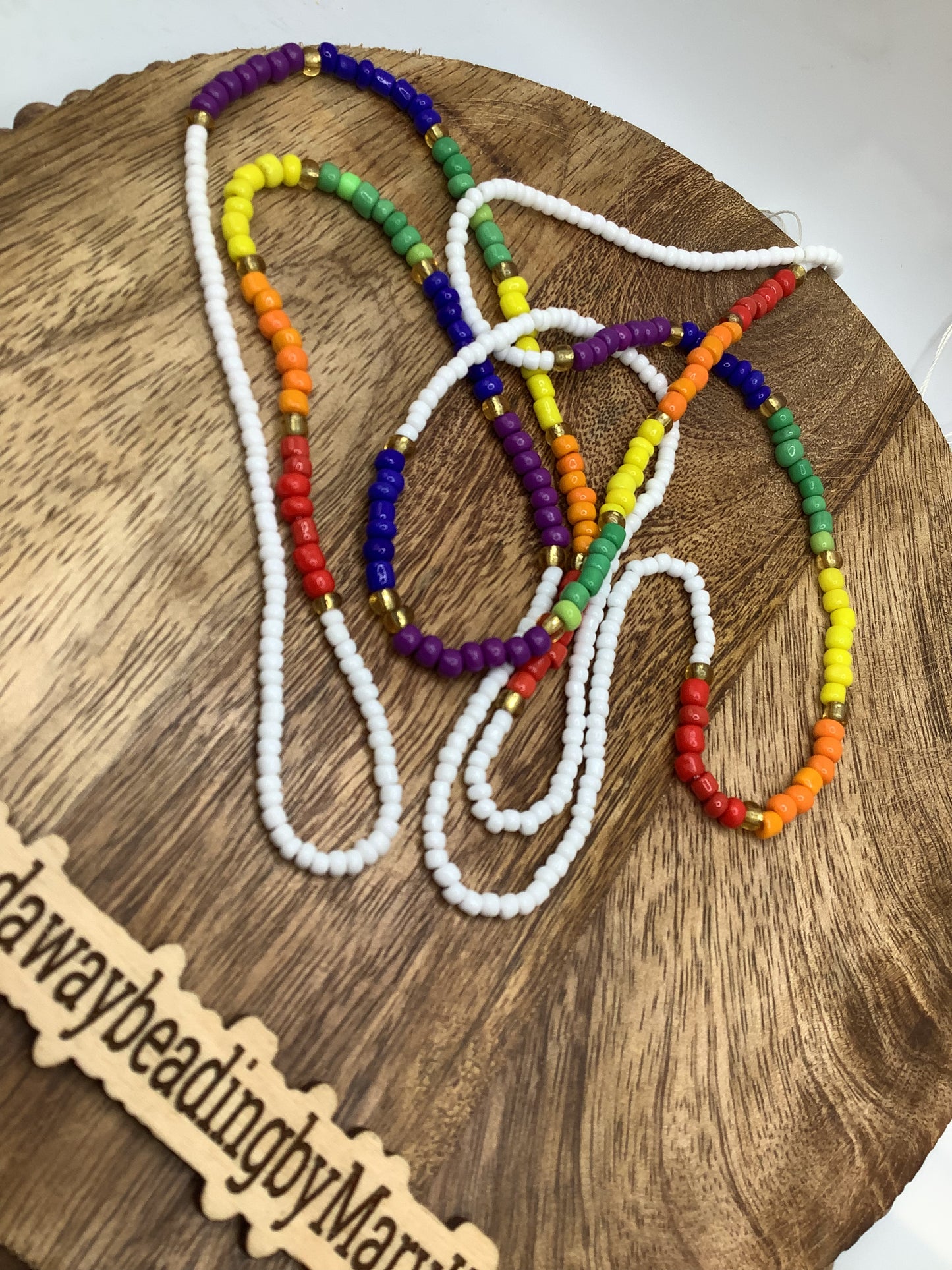 Pride waistbeads