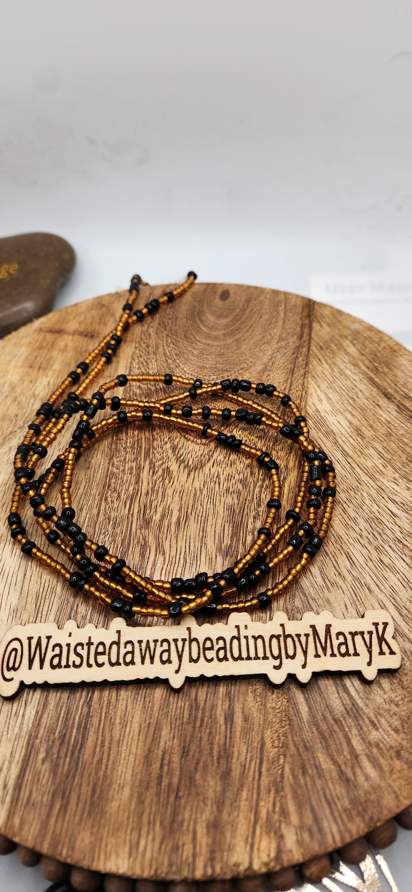 Black and gold traditional tie one