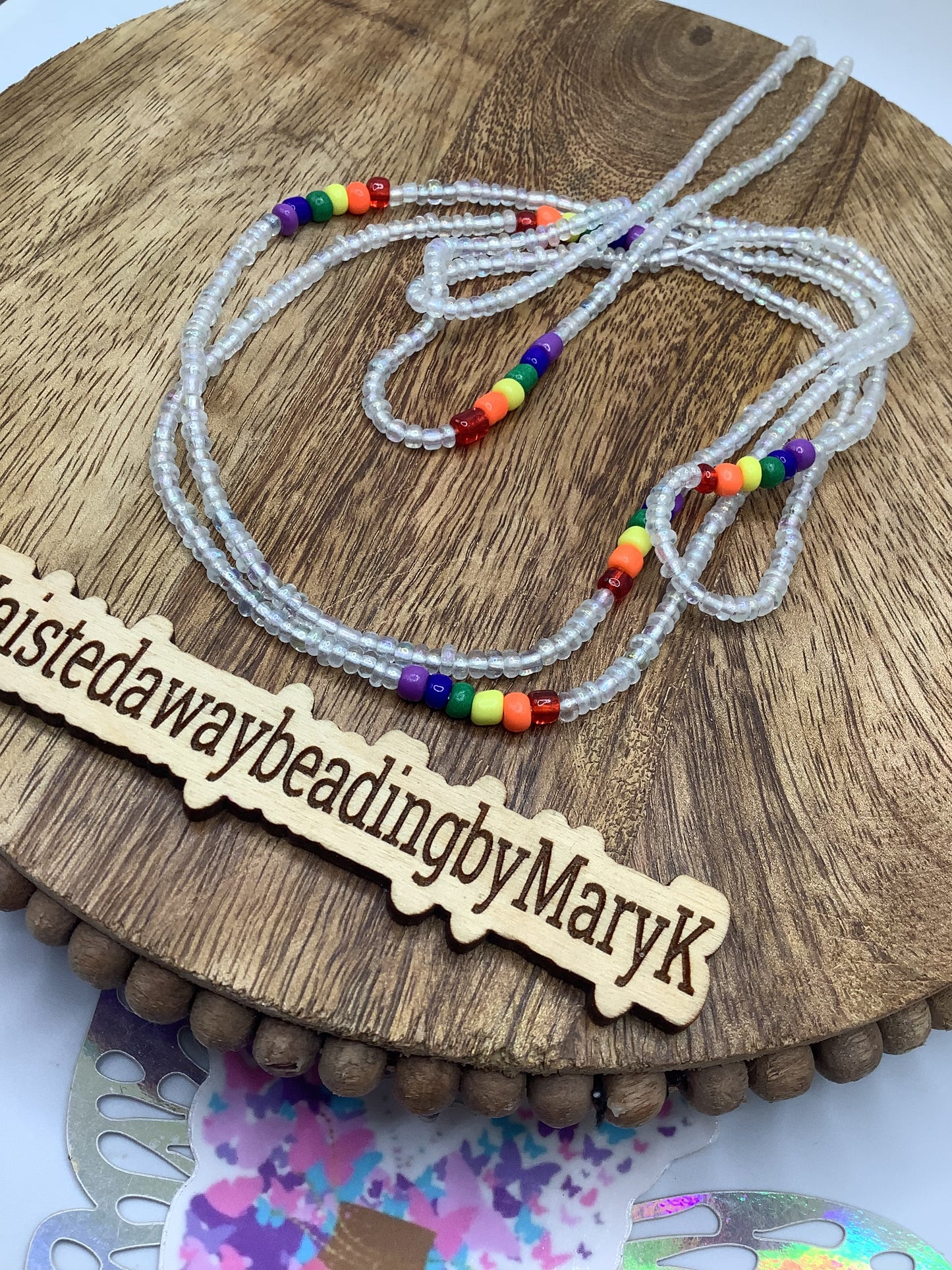 Pride waistbeads