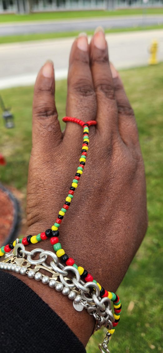 Juneteenth Hand Custom made hand adornments jewelry