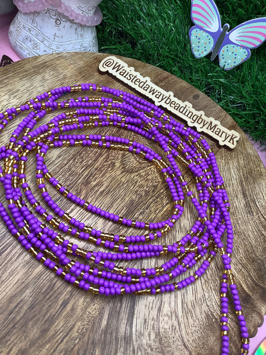 Handcrafted African traditional tie on waist beads