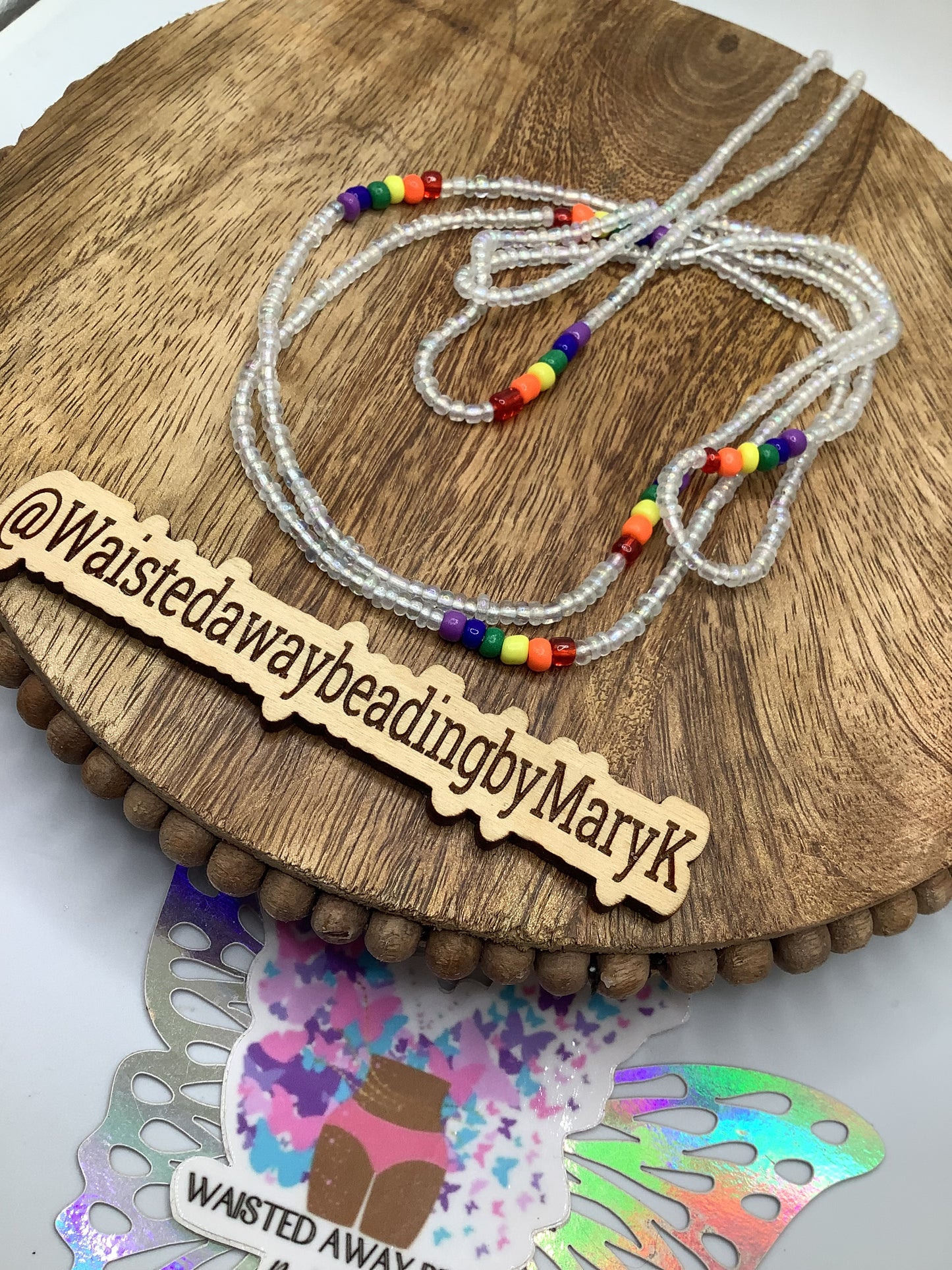 Pride waistbeads
