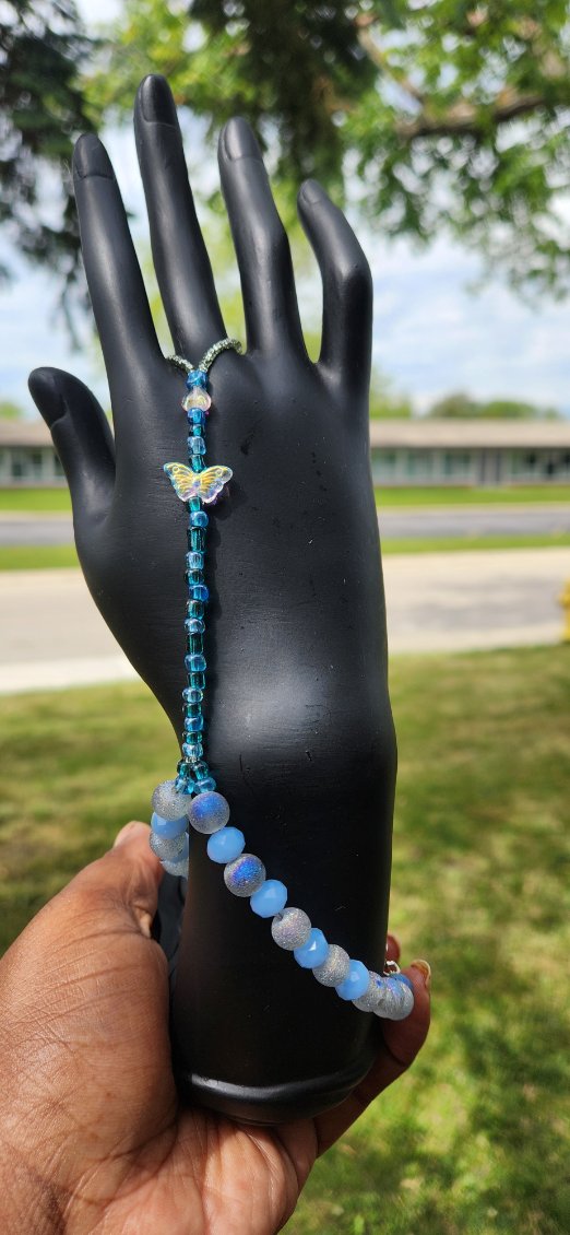 Blue Custom-made new hand adornments jewelry