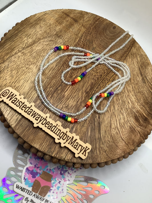 Pride waistbeads