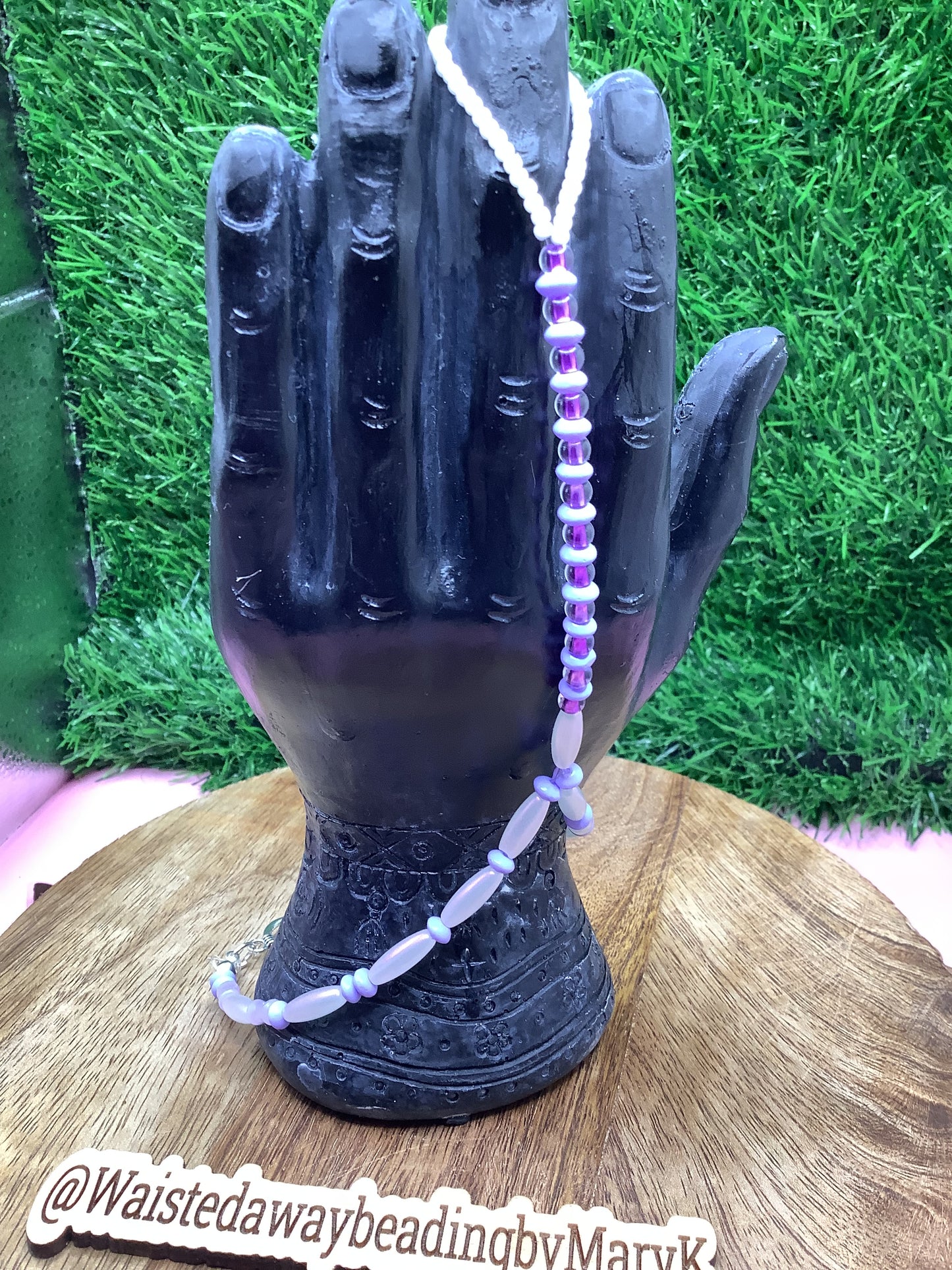 Beaded handcrafted hand adornment