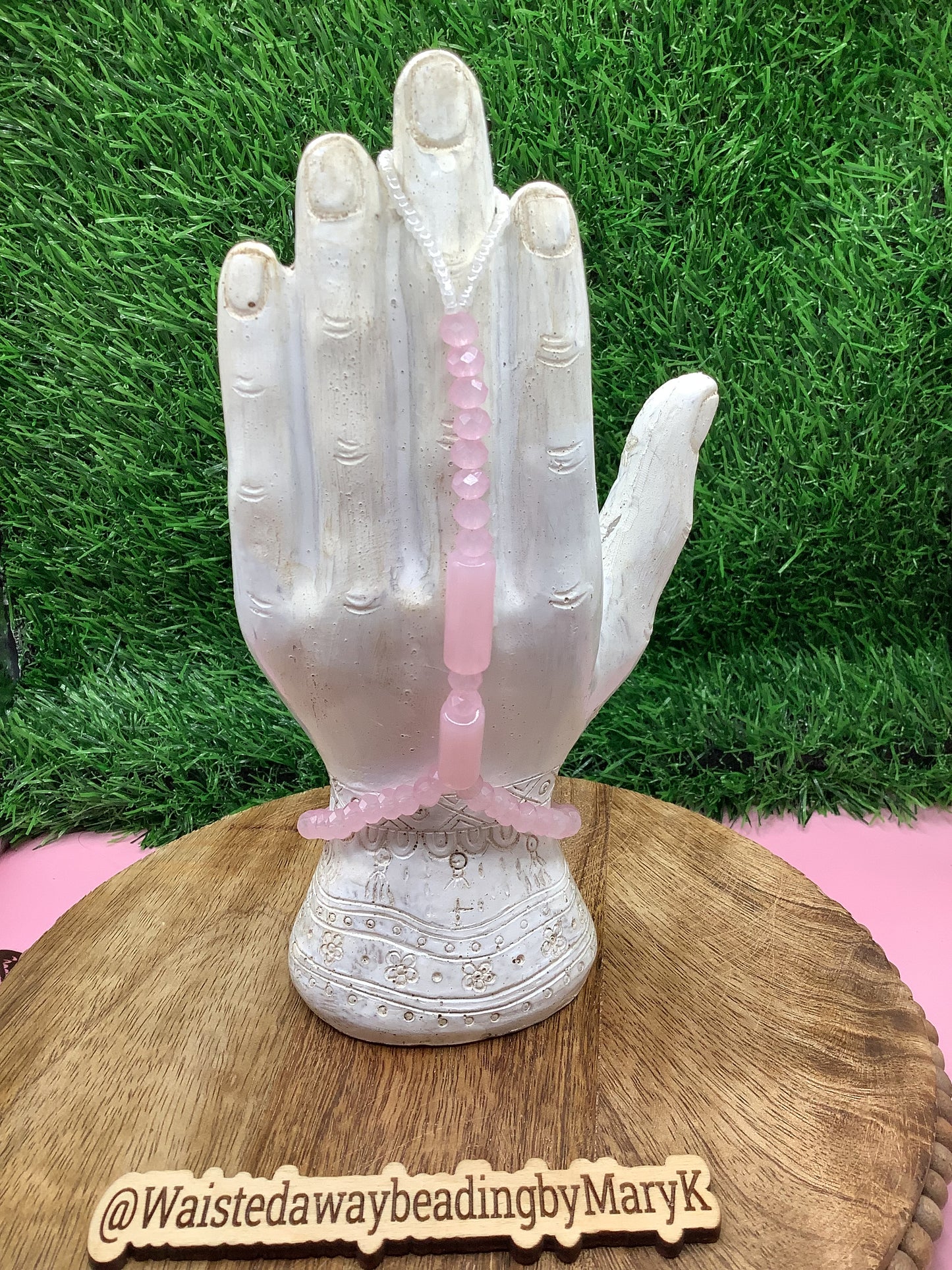 Beaded handcrafted hand adornment