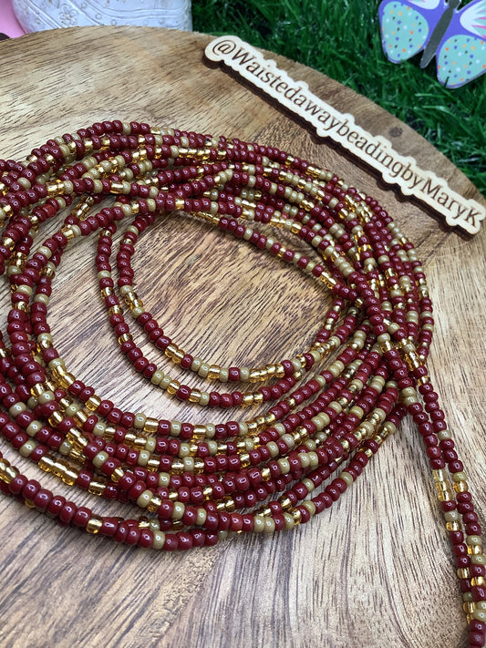 African traditional tie on waistbeads