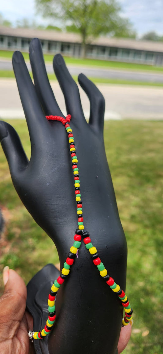 Juneteenth Hand Custom made hand adornments jewelry