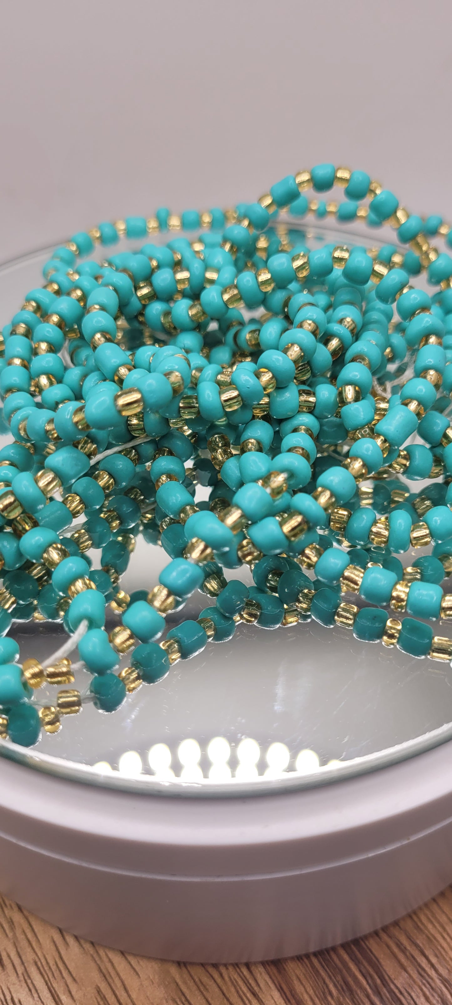 Aqua is a delicate strand