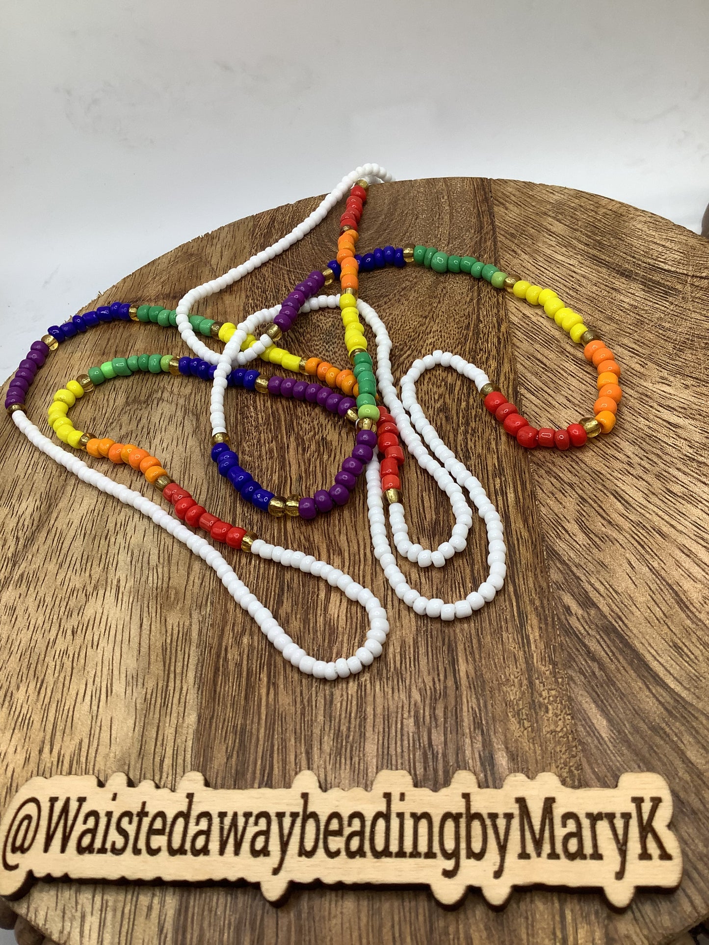 Pride waistbeads