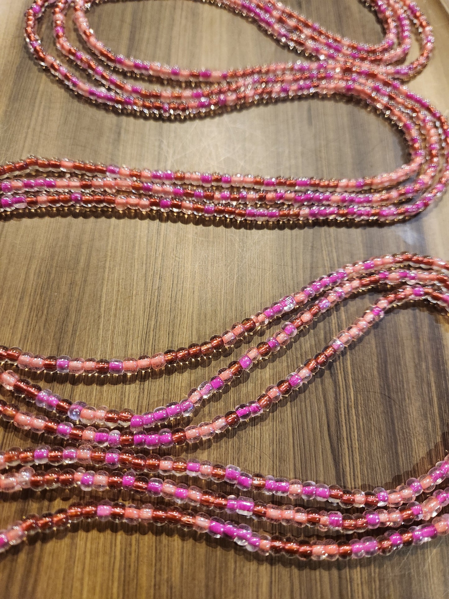 Passion fruit tie on waistbeads